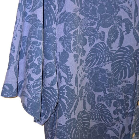 Tommy Bahama Blue Turtle Cove Mens Button Down Shirt S - Picture 5 of 5